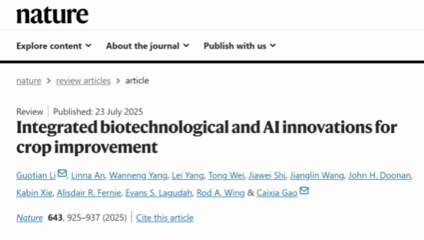 《自然》杂志发表我校李国田教授团队研究成果——自然科学研究和试验发展的突破性进展